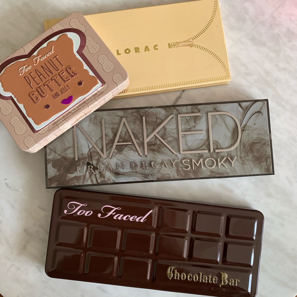 Too Faced, Urban Decay, Lorac, Eyeshadow Bundle